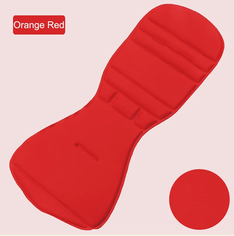 orange red Подушечка Для сиденья детской коляски babyzen yoyo yoya коляска аксессуары carro bebe - Цвет: orange red