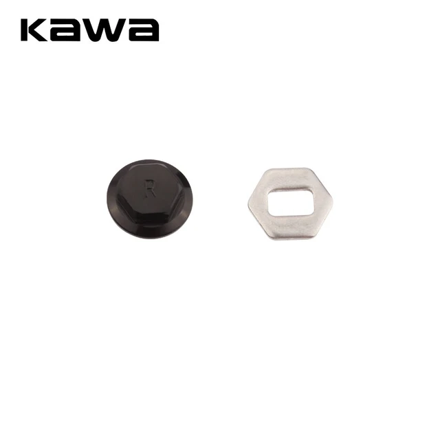 KAWA New Crank Nut and Screw Plate For Fishing Reel Left Handle And Right  Hand Screw Cap 8X5/7X4mm For Daiwa Shimano Reel