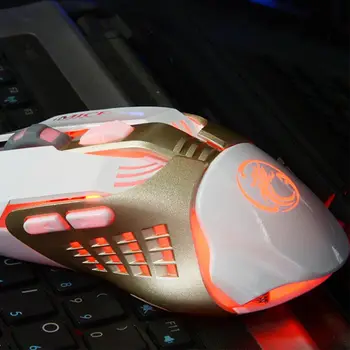 

Wired Gaming Mouse Programmable Computer Mouse LED Light Ergonomic Design Gaming Room Professional Player Gamer Mouse