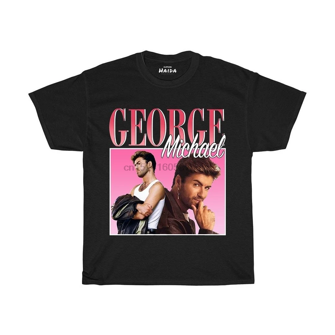 Pria T Shirt VINTAGE GEORGE MICHAEL 