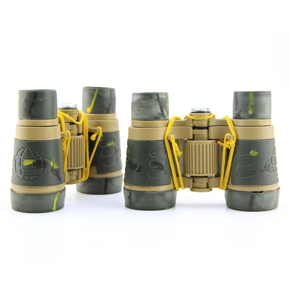 Camouflage Exquisite Binoculars Double Fans Color Binoculars Children Outdoor With Compass Telescope Classic Toys Camouflage Exquisite Binoculars Double Fans Color Binoculars Children Outdoor With Compass Telescope Classic Toys