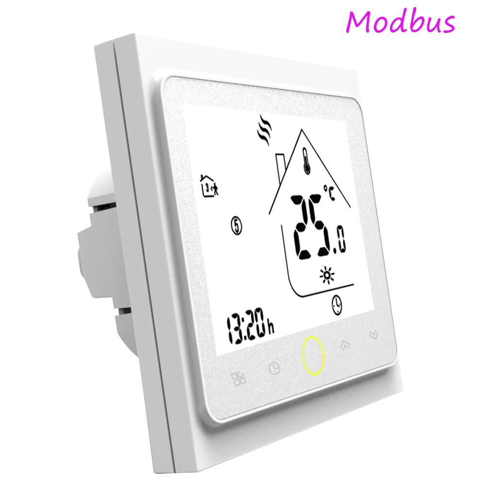 Термостат 3а термостат для подогрева пола воды Wifi/Modbus BHT-6000-GALW BHT-002GALN зимний домашний теплый комнатный регулятор температуры - Цвет: BHT-002GALN