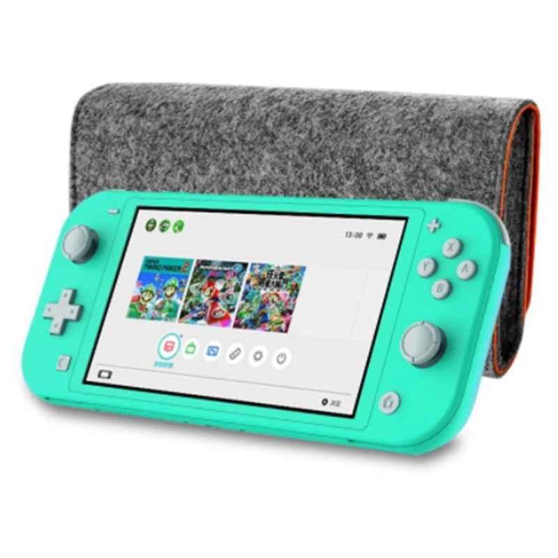 Ipega PG-SL008 серая сумка для хранения с отделением для игровой карты Двойная Защитная сумка для хранения для Switch Lite