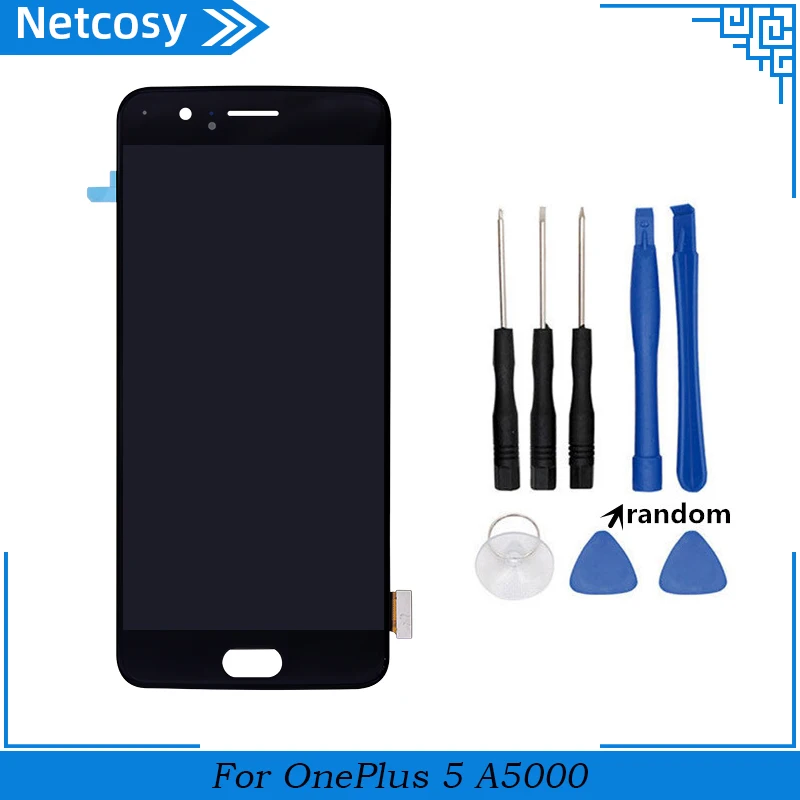 Для One Plus 5 A5000 5,5 дюймовый ЖК-дисплей+ сенсорный экран дигитайзер сборка Замена для 1+ Oneplus 5 A5000 ЖК-экран+ Инструменты