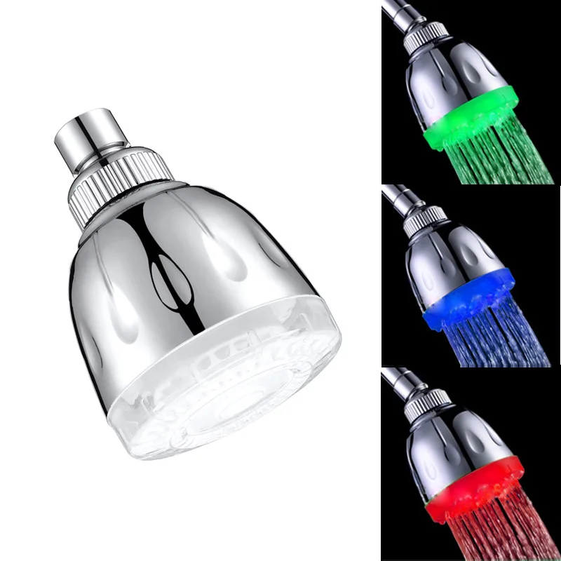 

Supply LED Small Top Spray round Band Decorative Pattern Small Top Spray Shower Nozzle Temperature Control Temperature Color Cha