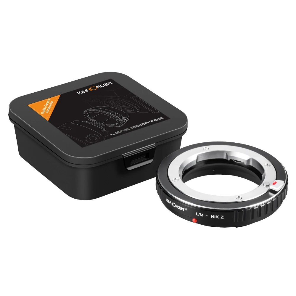 Adattatore K & F Concept Per Obiettivo Leica M Mount Per Fotocamera Nikon Z Mount Zfc Zf Z6 Z7 Z50