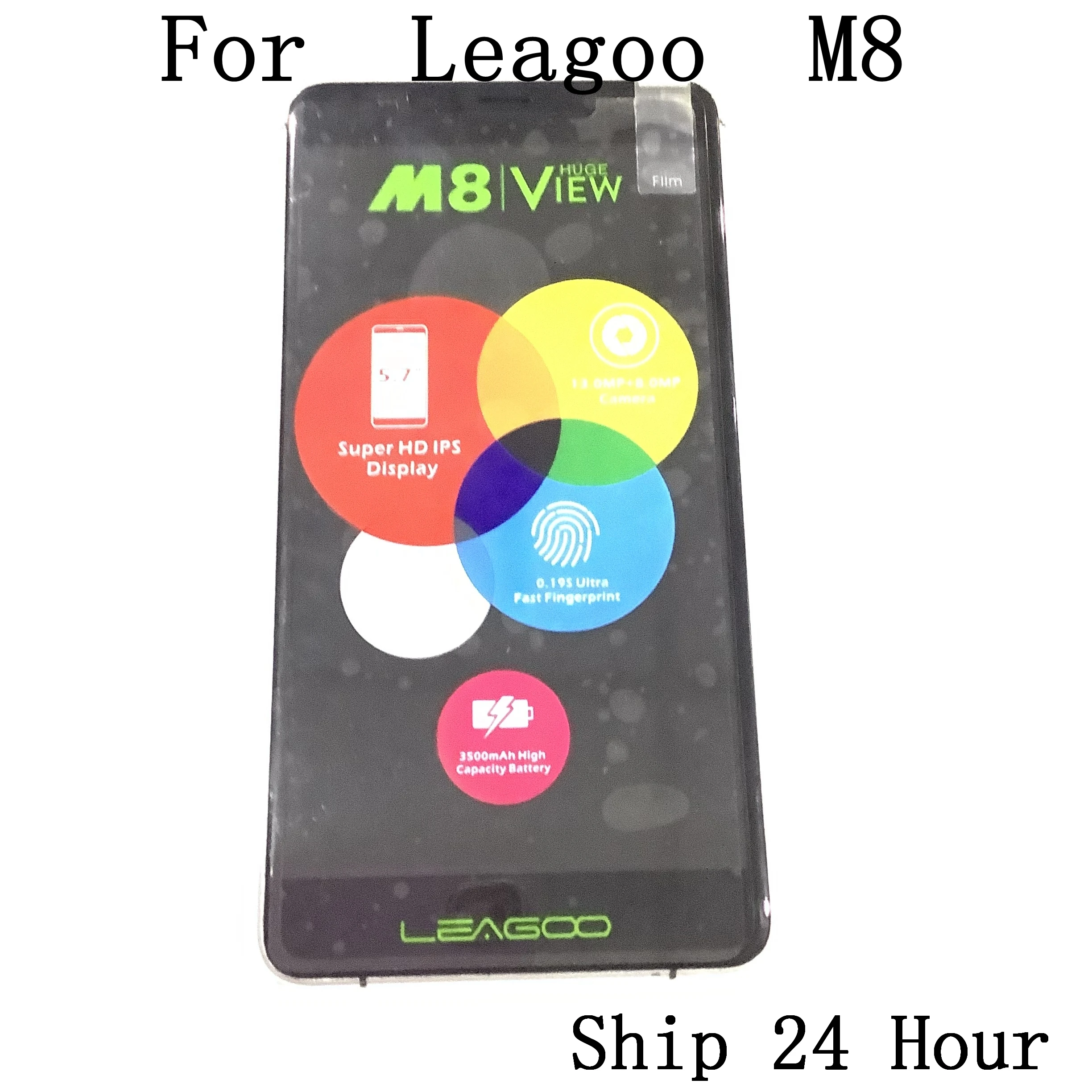 

Leagoo M8 Used LCD Display Screen + Touch Screen + Frame For Leagoo M8 Repair Fixing Part Replacement