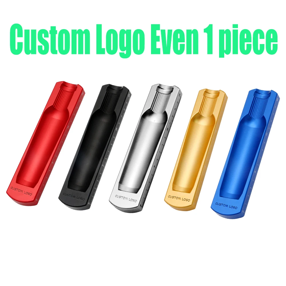 1 Piece Custom Logo Cigar Ashtray Single Slot Cigarette Ash Tray