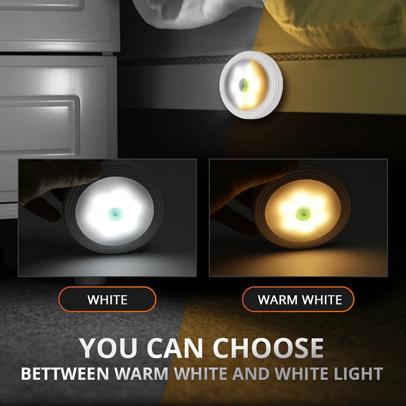 Partol Мини светодиодный Панель свет Портативный Чтение книга света под кабинет