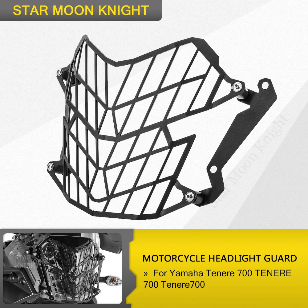 Motorcycle Headlight Head Light Guard Protector Cover Protection Grill