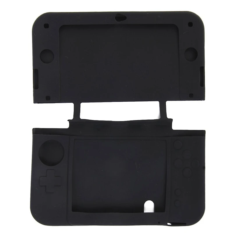 Силиконовый защитный чехол для New 3DS LL/XL-черный | Электроника