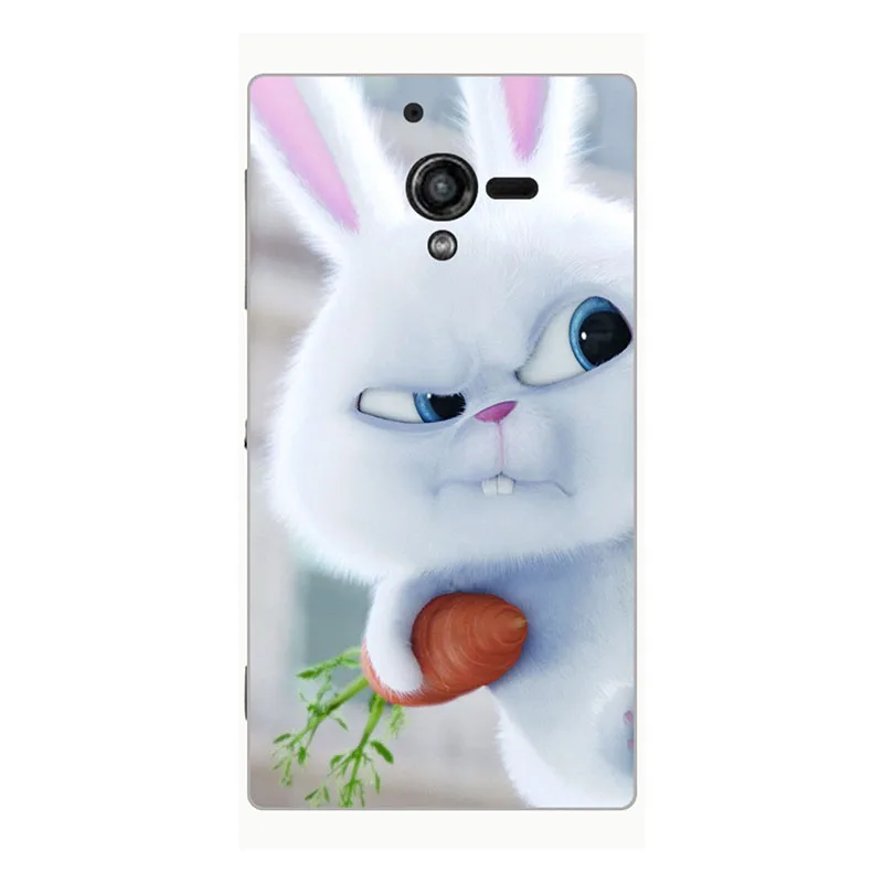 M17 Модный Мягкий ТПУ силиконовый чехол для sony Xperia ZL L35H C6502 C6503 C6506 5," чехол с принтом задняя крышка чехол с рисунком розы - Цвет: M17