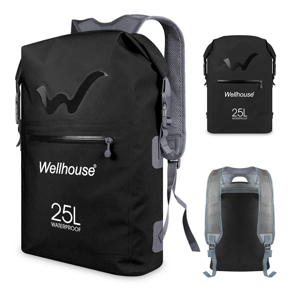 Camping Bags Outdoor Waterproof Dry Backpack Bag for Camping Hiking Traveling Outdoor Backpack Waterproof Dry Bag beach