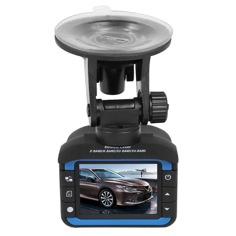 

2 In 1 Car DVR Camera Radar Speedometer Radar Detector Car Dash Camera HD 140 Degree Wide Angle Car DVR Recorder Russian Version