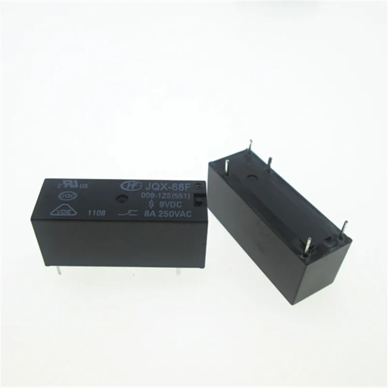 Новое реле 9 В JQX 68F 009 1ZS 9VDC DIP5 20 шт./лот|9vdc relay|relay 9vdclot lot |