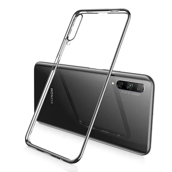 

Lainergie Cover For Huawei P Smart Pro 2019 Case Luxury Plating Soft Clear Slim Phone Cases For P Smart Pro 2019 6.59"Inch