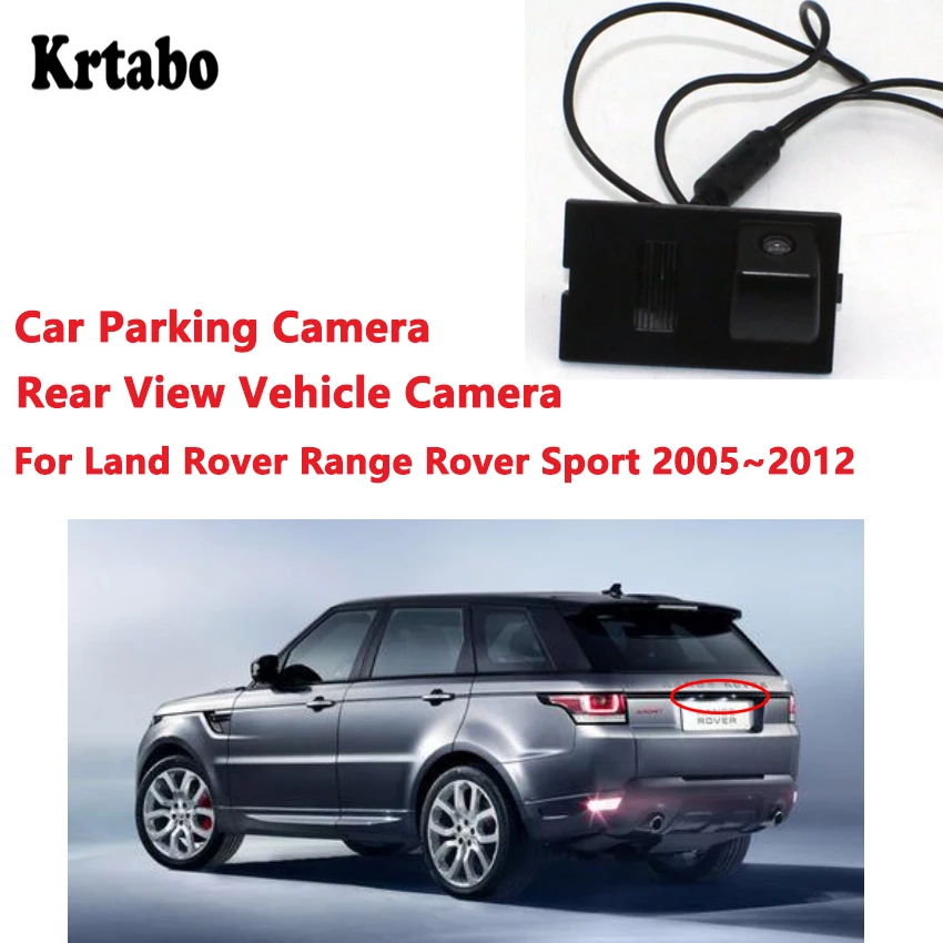 Krtabo парковочная камера для Land Rover Range Rover Sport 2005~ 2012 Высококачественная Водонепроницаемая Автомобильная резервная камера