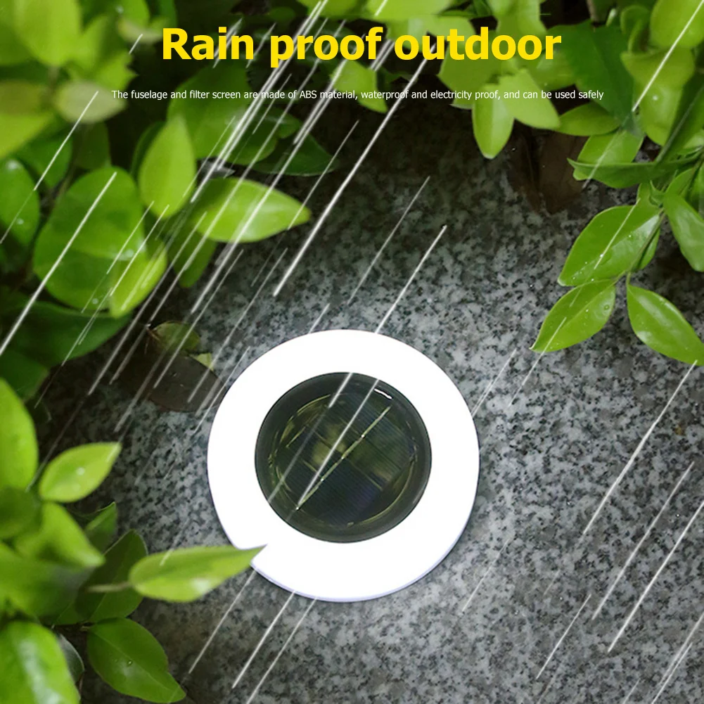 Luzes à Terra ao ar Subterrânea para Pátio Pces Solar Led Livre Ip65 Impermeável Jardim Luz Caminho Paisagem Lâmpada Gramado Decoração 1 - 2 4 6 High Quality Luzes e Iluminação