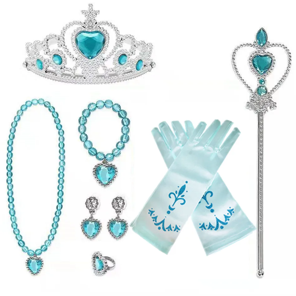 Accessories FindPitaya/рождественское детское платье маскарадный костюм с лампой Аладдина Принцесса Жасмин, платье для девочек костюм для ролевых игр из двух предметов - Цвет: Accessories