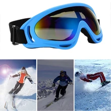 Лыжные очки, уличные спортивные очки, лыжные очки X400, анти-ультрафиолетовые лыжные очки, солнцезащитные очки с отверстиями для дыхания, велосипедные очки