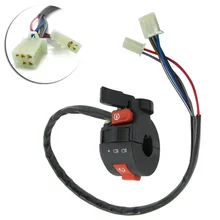 1pc Noir ATV Quad Sécurité Tuer Commutateur /& Tirer Cap 50cc 70cc 90cc