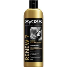 Шампунь для поврежденных истощенных волос RENEW 7 Syoss, 500 мл