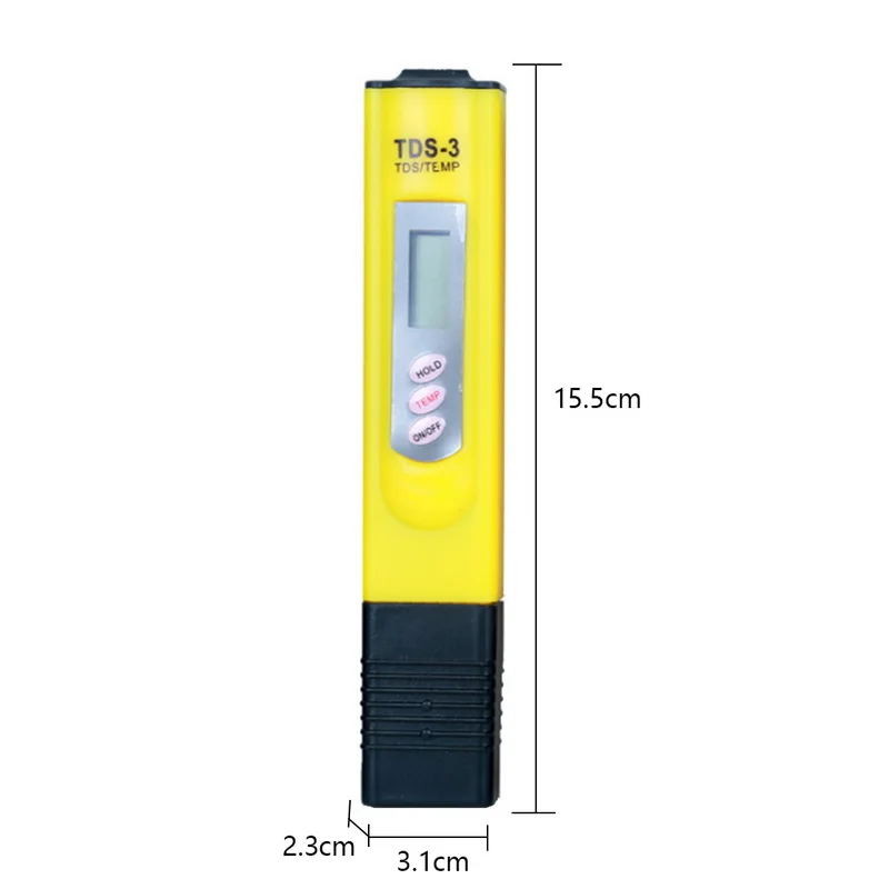 Yellow PC-101 PH CL2 Хлор тест er аквариумная проверка качества воды портативный домашний бассейн спа PH Тест монитор метр Белый 1 шт - Цвет: Yellow