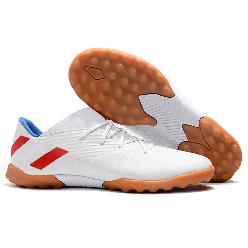 NEMEZIZI 19,3 TF футбольные бутсы мужские шесть вариантов черные белые Зеленые Синие красные желтые дизайнерские футбольные бутсы размер 39-45