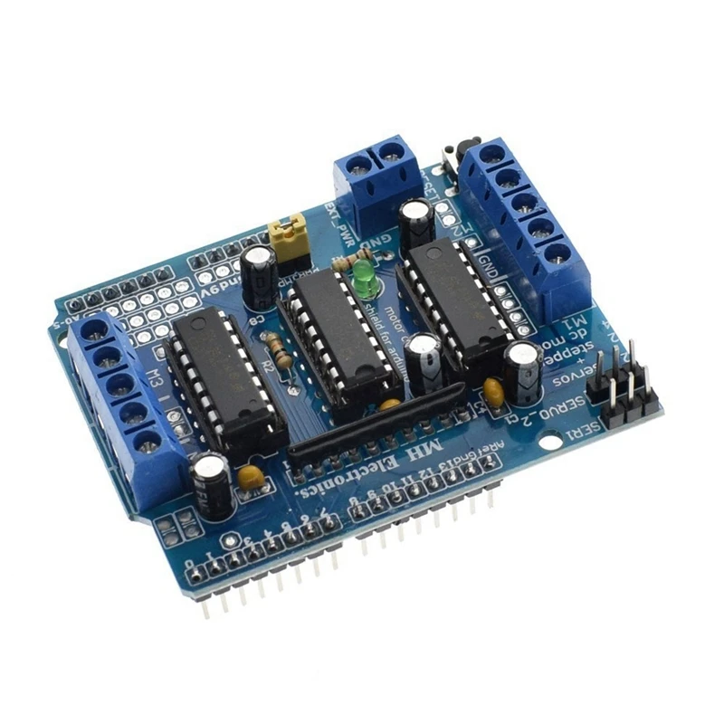 L293D щит управления двигателем Плата расширения привода двигателя для Arduino Щит
