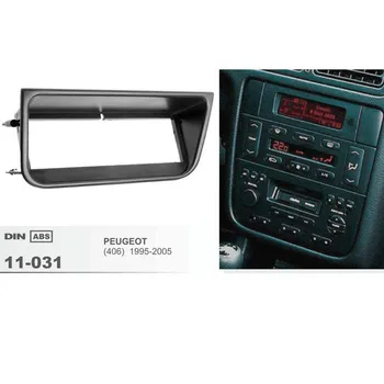 

11-031 Car Radio Stereo Fascia For Peugeot(406) 1995-2005 Dash CD Trim Installation Frame Kit 82*53mm Universal Single 1 Din