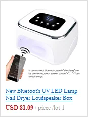 SUN BQ5T 72W UV LED Lamp Nail Dryer Manchine LCD Display LED Dryer Nail Lamps Curing Gel Polish Auto Sensing Lamp For Nail New