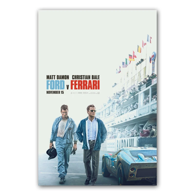 Ford V Ferrari Movie Posters And Prints Classic 1960 S Ford Gt40 Wall Art Canvas Paintings Poster Nordic Decoration Home Painting Calligraphy Aliexpress