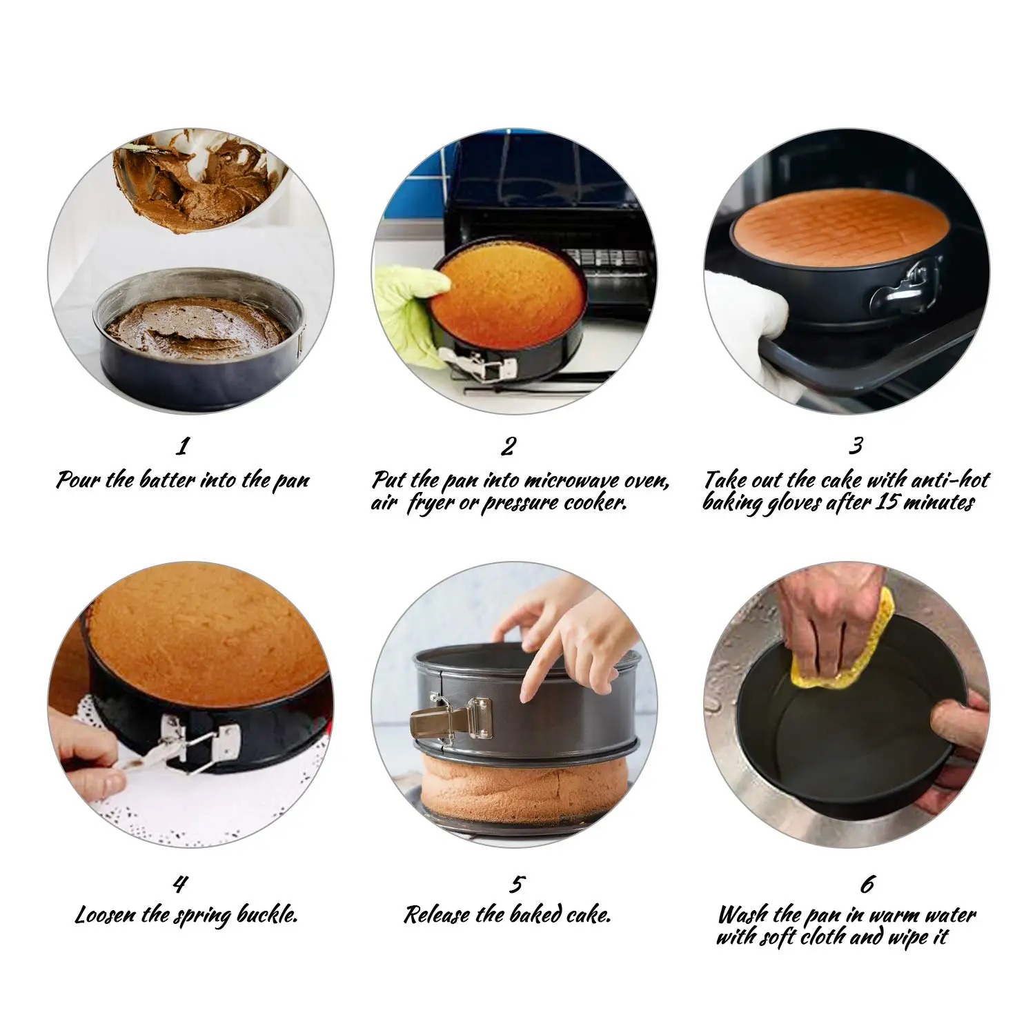 Baked Cheesecake Ekovana Cheesecake Pan Cheesecake Pan For 6qt