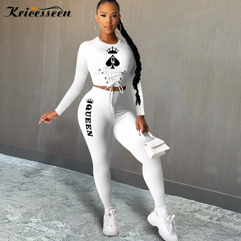 white matching pant set