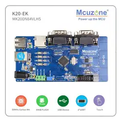 Freescale Kinetis MK20DN64VLH5 макетная плата, 50 МГц Cortex-M4, USB OTG, 16Bit ADC, 3 UART, TSI
