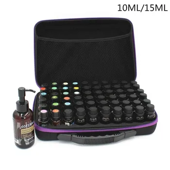 

60 Compartment Essential Oil Storage Bag Durable Materials and Unique Design Home Bar School Essential Oil Case Travel Organizer