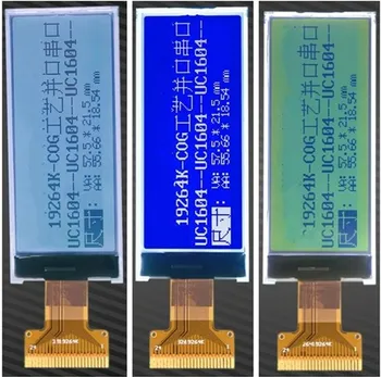 

24PIN COG 19264 Graphic LCD Screen UC1604 Controller 3.3V SPI/Parallel Interface