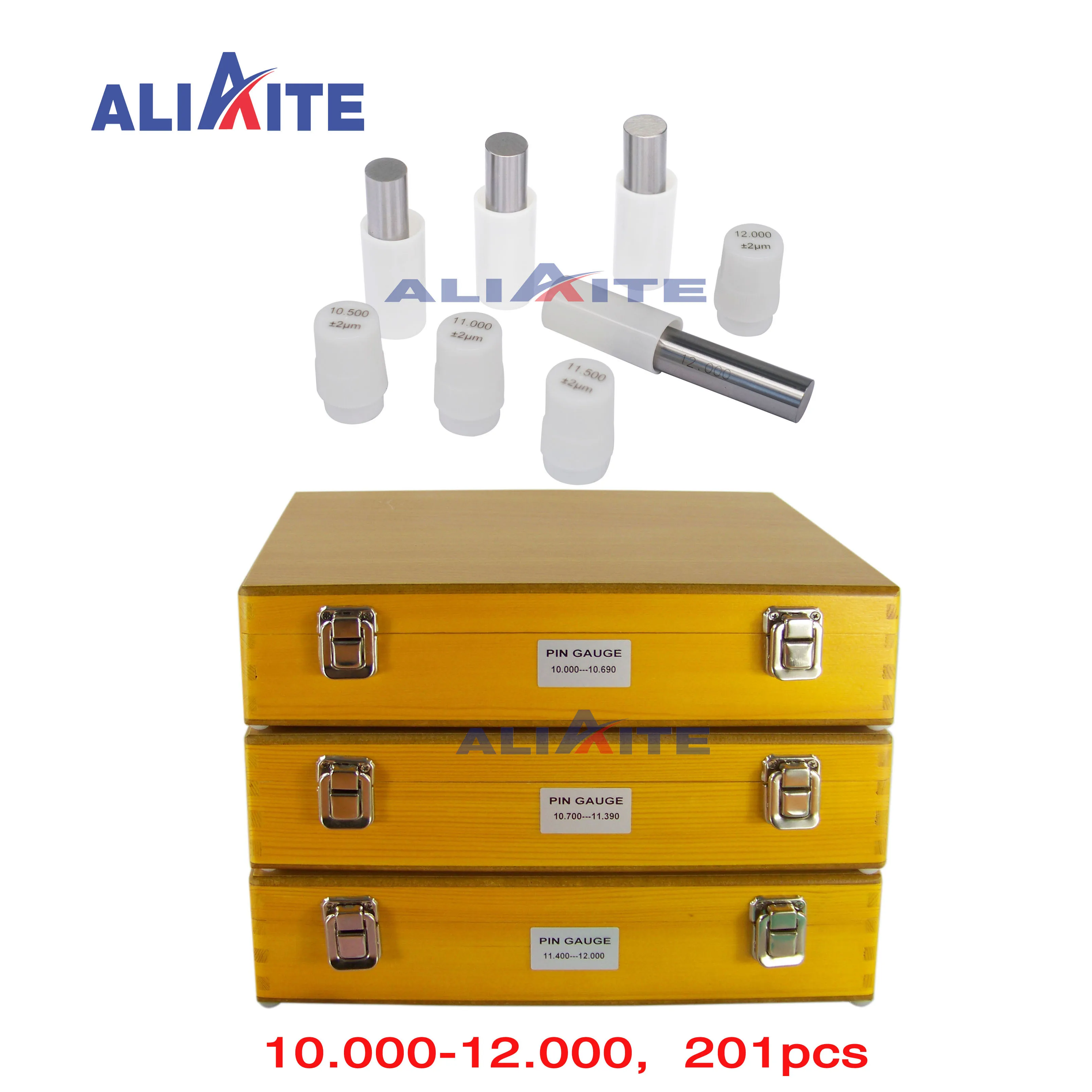 Набор калибровочных штырьков aliaite 10 000 12 (шаг: 0 01 201 шт.)|Шаблоны| |