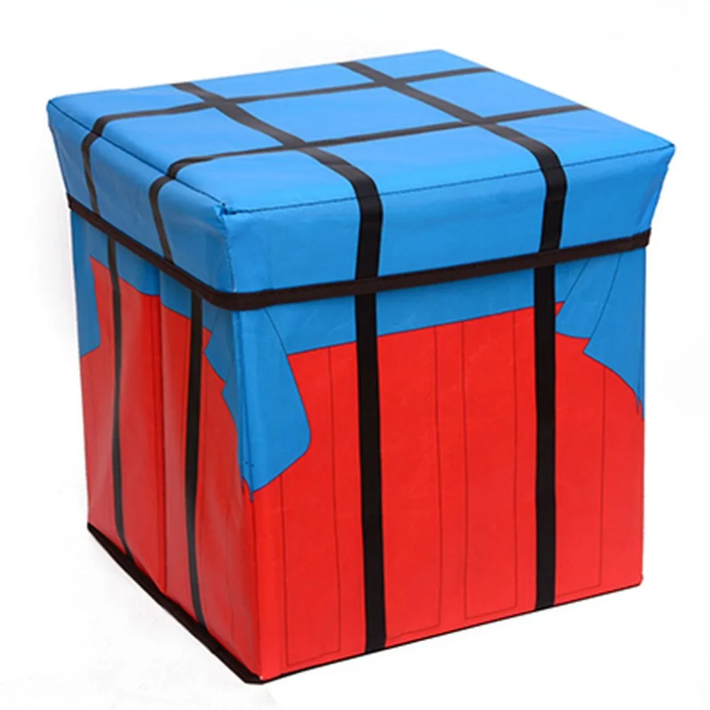 

Foot Rest Puppy Step Stool Square with lid folding storage stool Storage Organizer Box