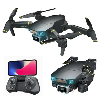 

Drone 4K Camera with Adjustable Gimbal HD Camera Obstacle Sensing RC Helicopter Selfie Drones Dron Quadrocopter VS E68 XS816 E58