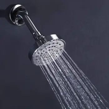

Amazon Simplicity Four-Inch Single-Function Hotel Bathhouse Small Top Spray Shower Water-Saving Supercharge Shower Nozzle Shower