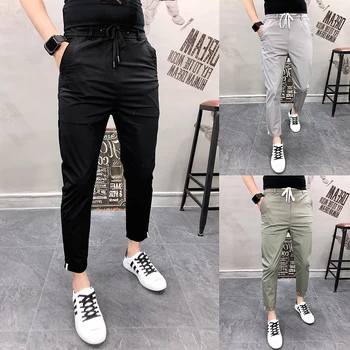 

Streetwear casual pants men's fashion brand spring and summer trousers 2020 new men's trousers Pantalon Hombre jogging pants