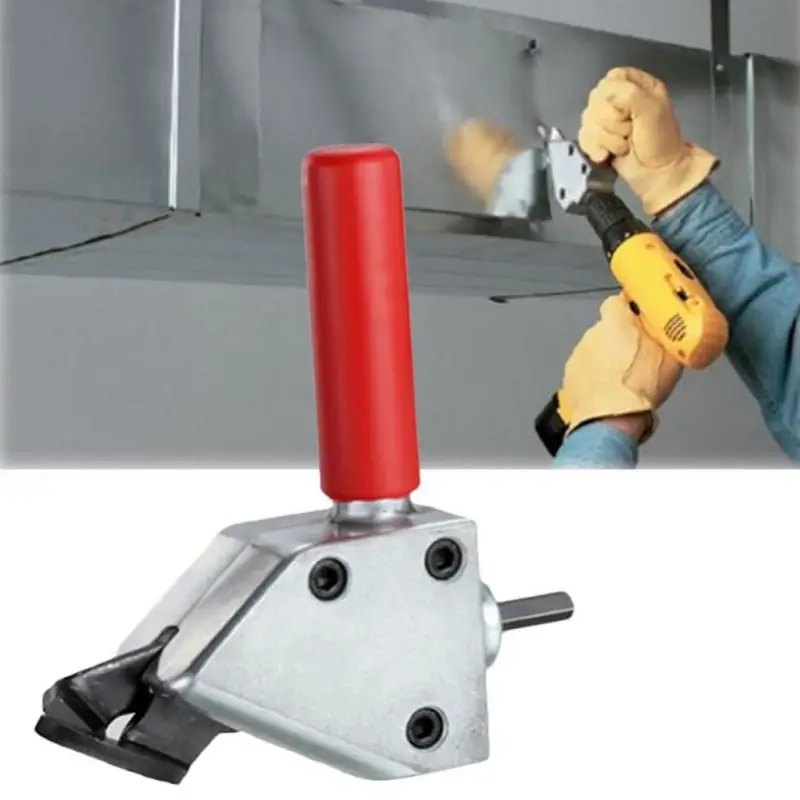 

Easy Use Metal Sheet Cutter Drill Nibbler Saw Cutting Plate Power Tool Durable Multifunctional Small Ergonomic Car Accessories