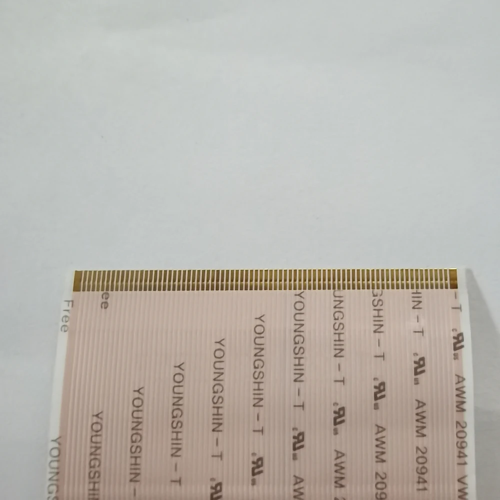 Flex Cables 2757 Original Flex Cables 80 pin Tcon Card Cable Without Buckle Flexible 40mm X 40mm Tcon Board Connector Flex Cable 80PINS