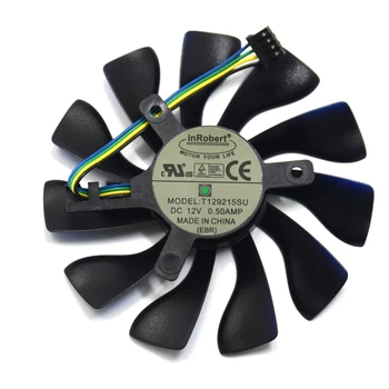 

85MM Cooler Fan 4Pin T129215SU Replacement For XFX RX460 4G D5 RX550 2G RX560 RX470 Gaming Video Card Cooler Fan