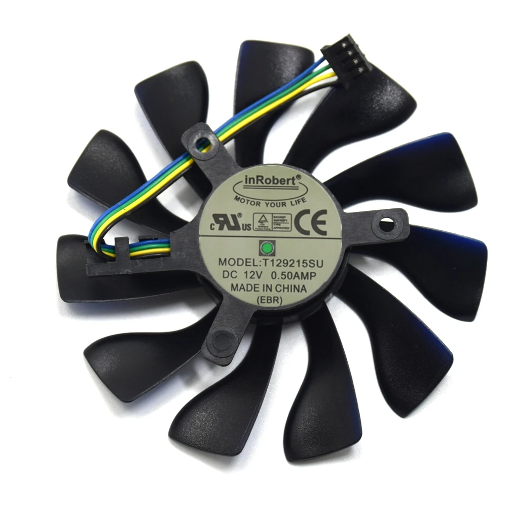 Кулер для видеокарты XFX RX460 4G D5 RX550 2G RX560 RX470 85 мм 4 контакта | Компьютеры и офис