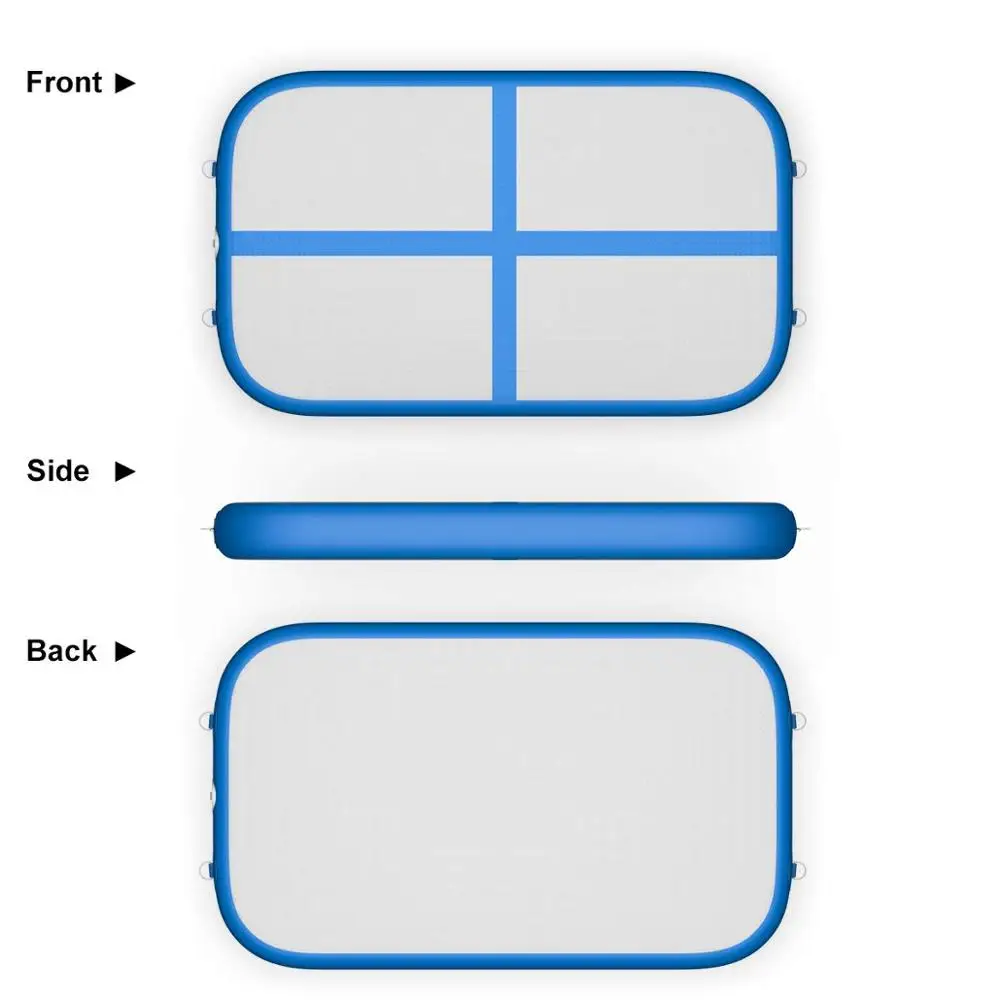 Gym Mat Inflatable Gymnastics Tumble Track Air Block Air Board Airtrack 4