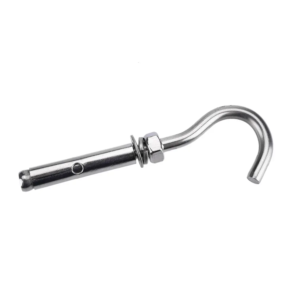 Stainless Steel Expansion Hook Sandbag Hook Four Patterns Silver Durable