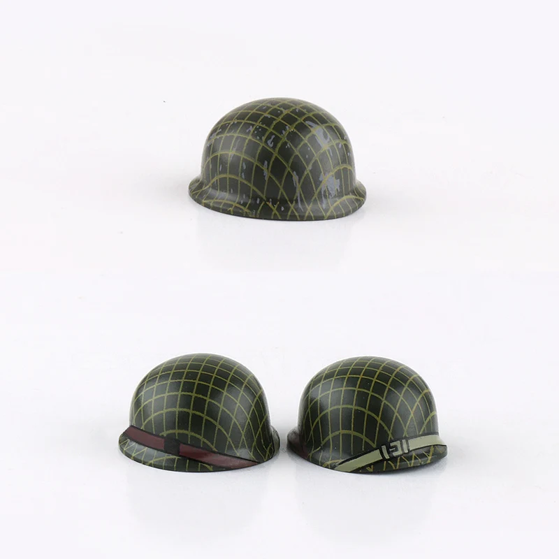 Аксессуары для шлема WW2 строительные блоки фигурки американского солдата