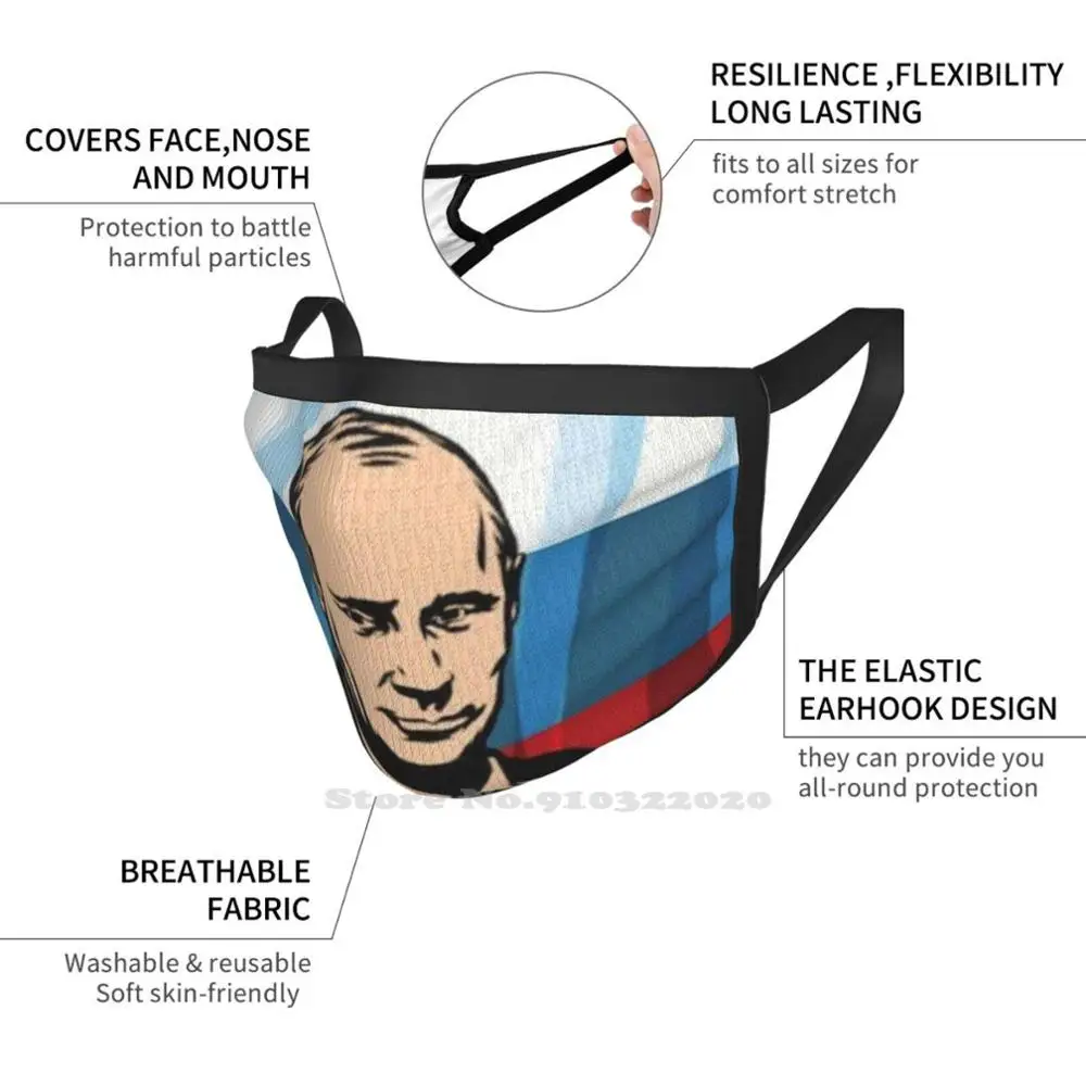 men scarf style Putin On Russian Flag Multi-Function Soft Warm Scarf Mask Nostalgia Of Gdr Gdr East Germany Warsaw Pact Russia Putin Soviet mens red scarf